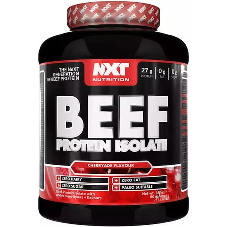 Nxt Nutrition Aislado de Carne de Vacuno con Sabor a Cereza 1.8kg