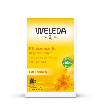 Weleda Sapone Vegetale Delicato alla Calendula, 100g