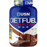 USN Maaltijdvervangende shake Maaltijdvervangende shake DietFuel UltraLean met chocoladesmaak 1kg