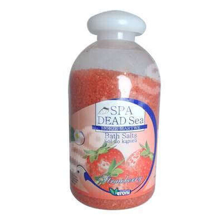 Sel de bain au goût de fraise, Dead Sea Spa, 600g, Eroni