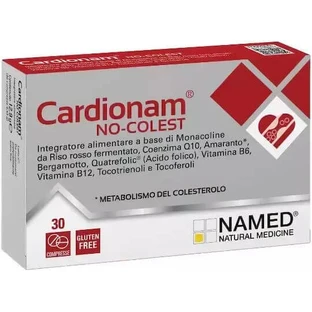 Named Cardionam NoColest Spécial Complément Alimentaire 30 Fichier Naturel - Naturel