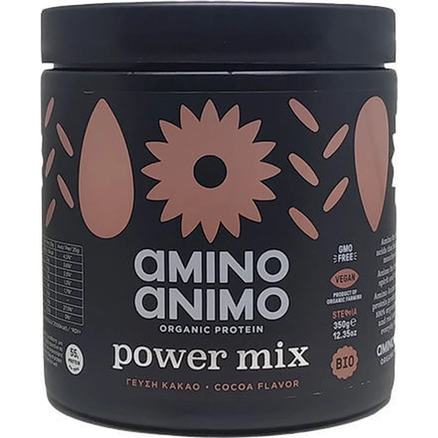 Physis Laboratorium Amino Animo Animo Power Mix Bio Gluten- & Lactosevrij met Cacaosmaak 350gr