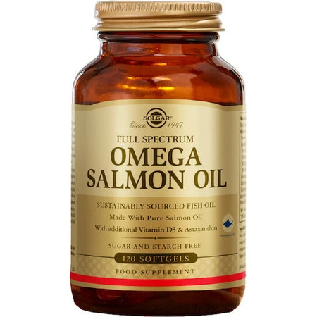 Solgar Wilde Alaska Volledige Spectrum Omega 120 softgels Niet-gearomatiseerd