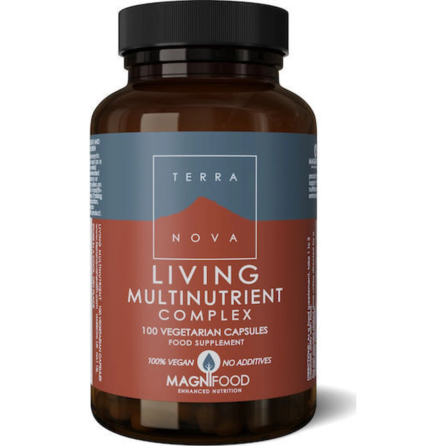 TerraNova Living Complesso multivitaminico energetico multinutriente 900mg 100 capsule vegetali