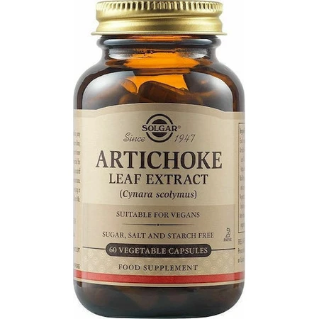 Solgar Artisjokbladextract 60 plantaardige capsules