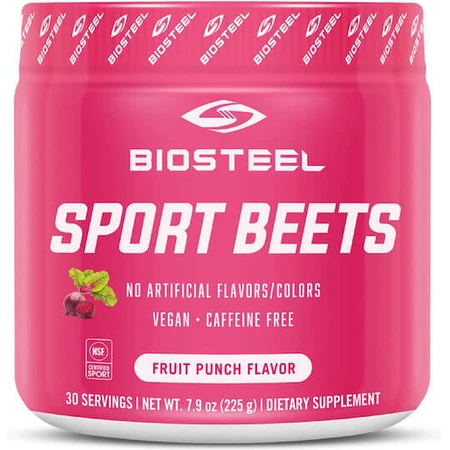 Biosteel Sport Bieten Pre Workout Supplement 225gr Vruchtensap