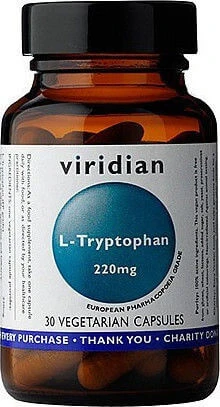 Viridian L-Tryptofaan 30 Capsules