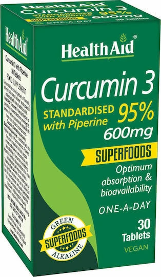 Health Aid Curcumine 3 600mg 30 dossiers