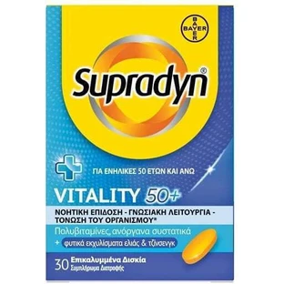 Supradyn Vitalität 50+ Energie Energie Multivitamin 30 Kapseln