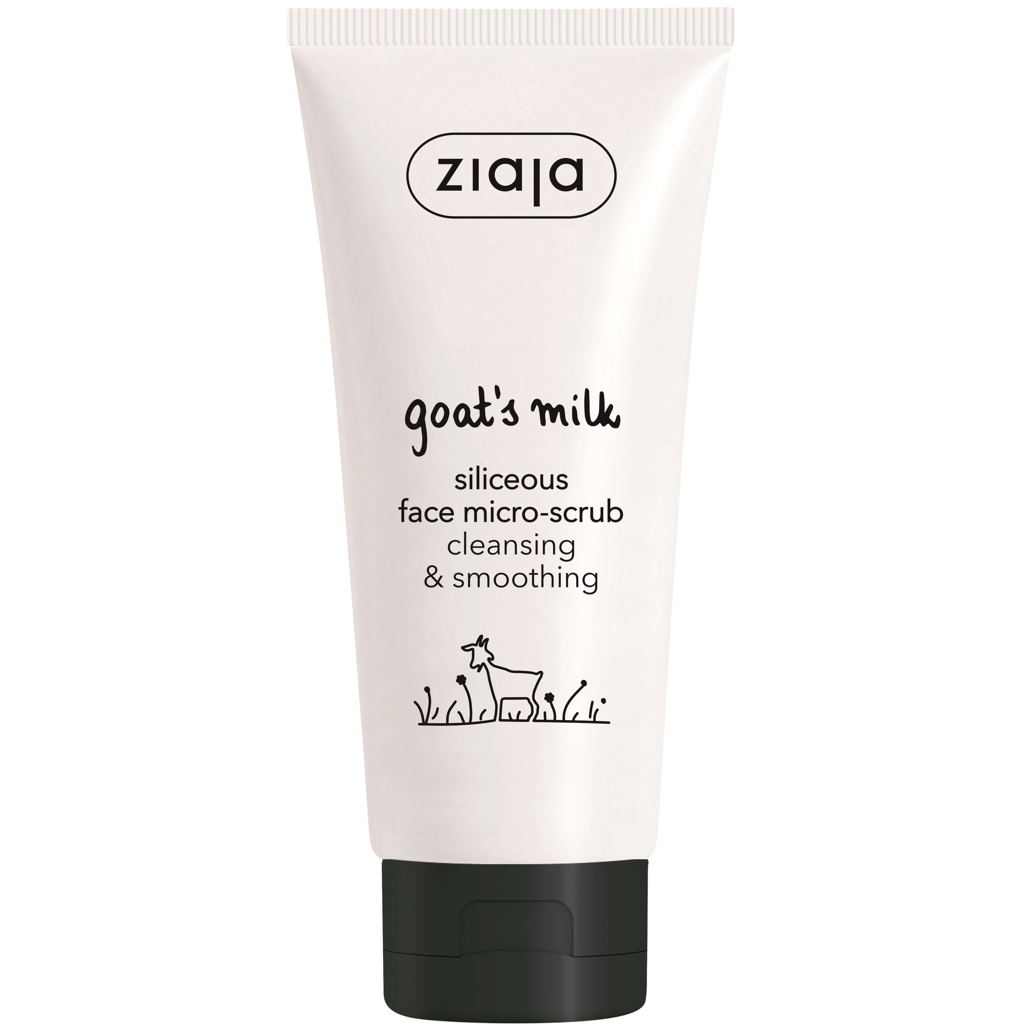 Microkristallijne gezichtscrub met silica, Goat's Milk, 75 ml, Ziaja