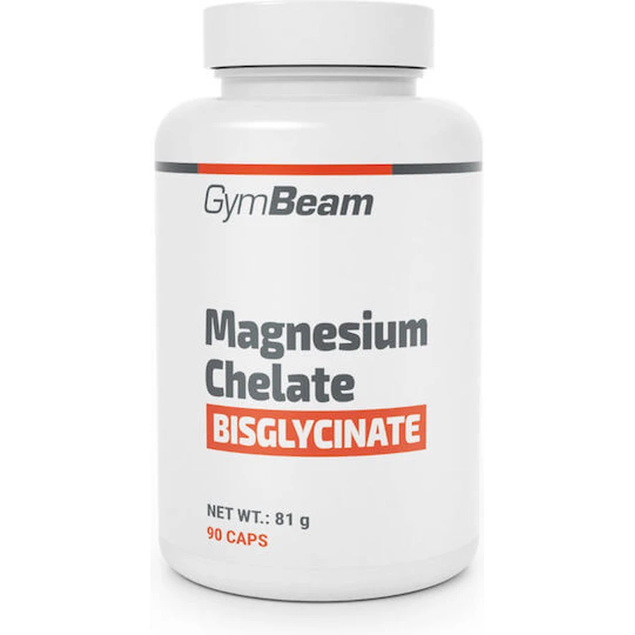 GymBeam Glicinato de Magnesio Quelato 90 Cápsulas