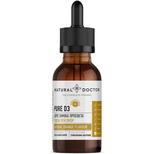 Natural Doctor Pure D3 Witamina wspomagająca odporność i zdrowie jaj 2000iu 30ml