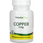 Nature's Plus Cobre 3 mg 90 comprimidos