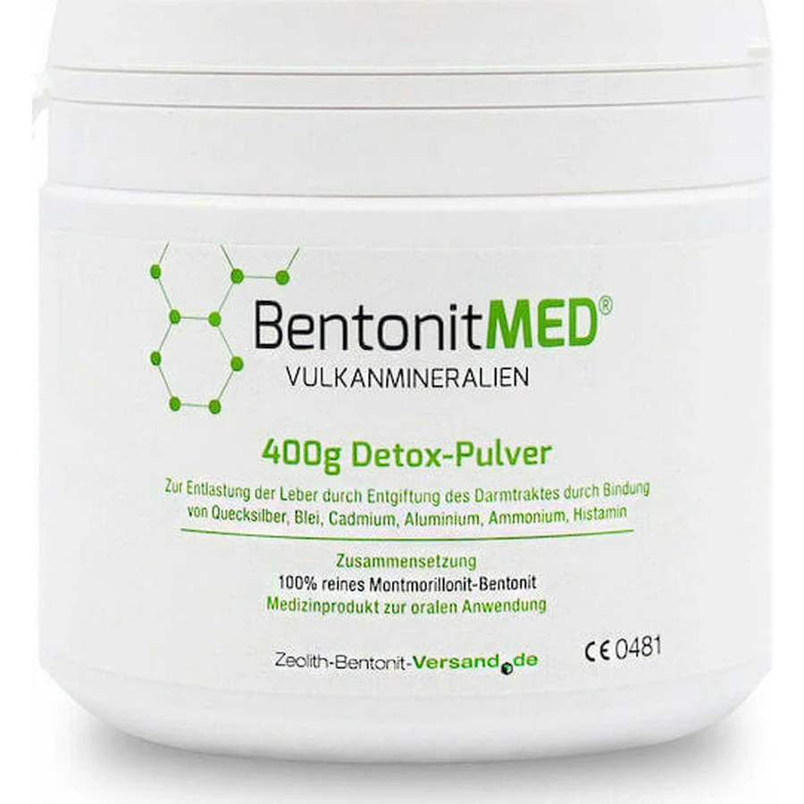 Zeolith-Bentonite-Versand Detox 400gr