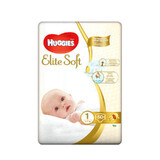 Windeln Elite Soft No. 1, 3-5 kg, 50 Stück, Huggies