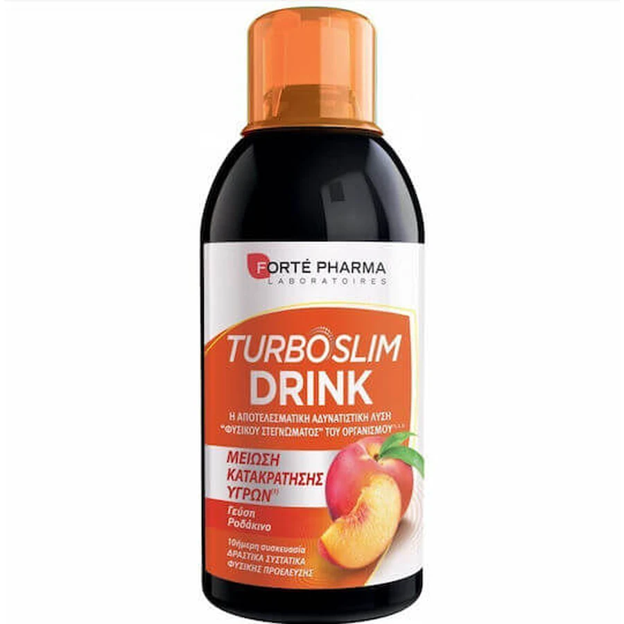 Forte Pharma Turboslim Drink Supplement Gewichtsverlies 500ml Perzik
