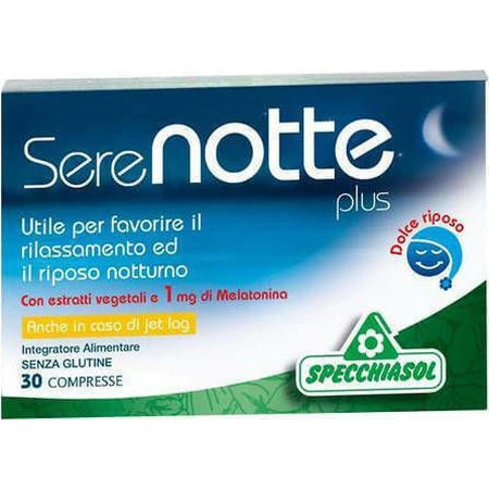 Specchiasol Serenotte plus Slaapsupplement 30 tabs