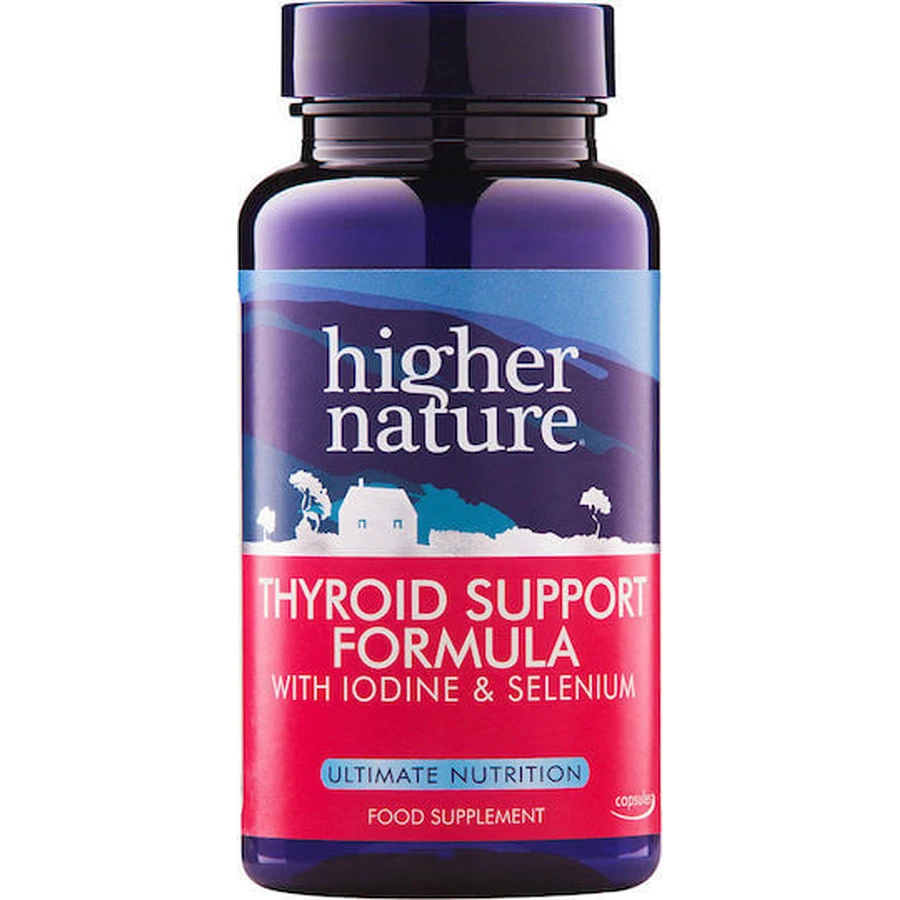 Higher Nature Thyroid Support Formula 60 Kräuterkapseln