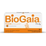 BioGaia ProGaia ProTectis Familia & D3 Probióticos para Adultos y Niños 30 comprimidos masticables Naranja