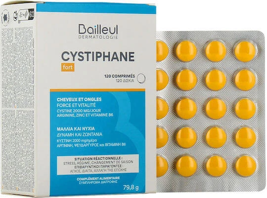 Bailleul Laboratoires Cystiphane Strong Speciaal Voedingssupplement 120 tabs