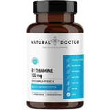 Natural Doctor B1 Thiamine Vitamin for Nervous System Health 100mg 90 veget capsules