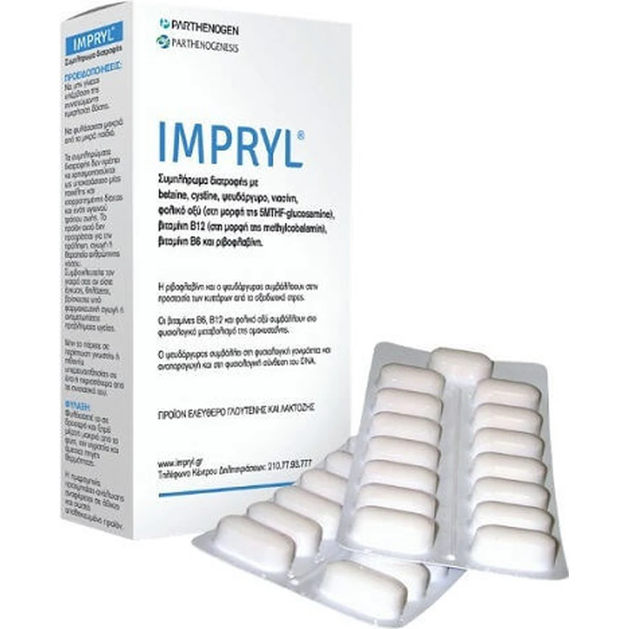Parthenogen Impryl Suplemento Ansiedad 30 cáps.