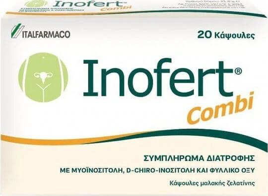 Italfarmaco Inofert Combi Zwangerschapssupplement 20 caps