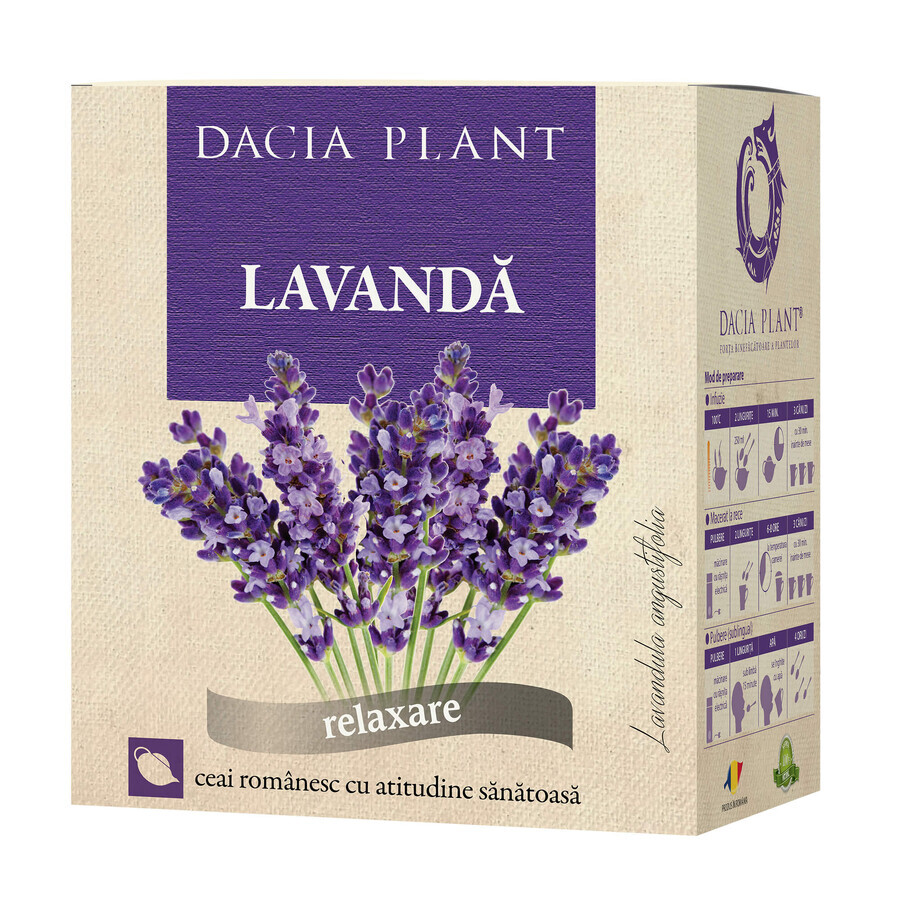 Thé à la lavande, 50g, Dacia Plant