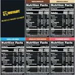 Mutant Mass Muscle Mass Gainer al gusto di biscotti e crema 2,27 kg