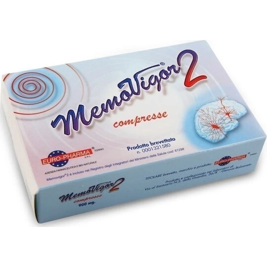 Bionate Memovigor 2 900mg Memory Supplement 20 tabs