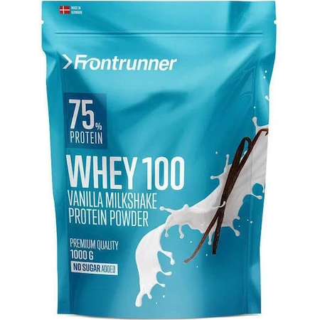 Frontrunner Whey Whey Protein 100 Whey Protein with Flavour Vanilla Milkshake 1kg