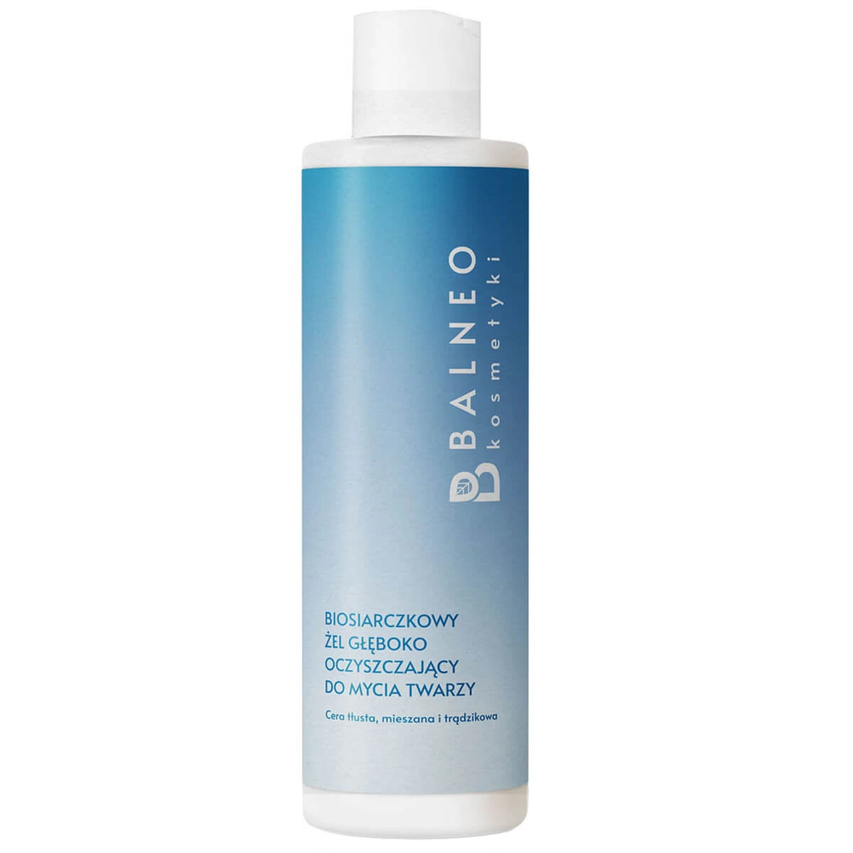 Balneokosmetics, biosulfide diepreinigende gel voor gezichtsreiniging, 200 ml