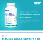 SFD Magnesio quelado + B6, 180 comprimidos