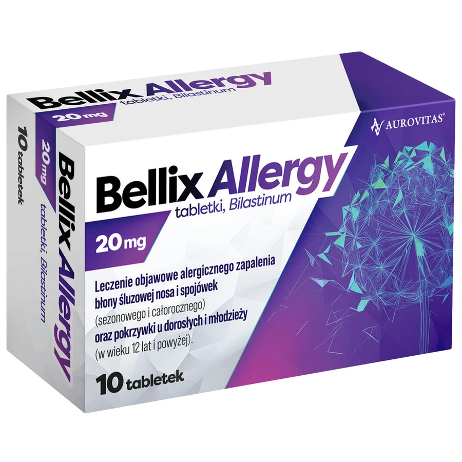 Bellix Alergia 20 mg, 10 comprimidos
