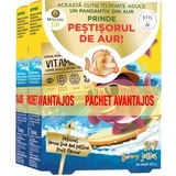 Pack Omega-3 gummy fish with green lemon and passion fruit flavor, 2x27 jellies, Moller's