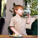 Non-Spilling Cup With Soft Tip 350ml Glow In The Dark Earthsmart Vital Baby