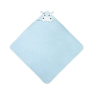Badhanddoek Nijlpaard Watervrienden Blauw