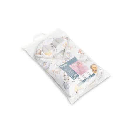 Couche en mousseline 90X90Cm Zodiac Grey Pour Siège Auto 0-13Kg