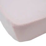2 Lakens 60X120cm 100% Katoen Wit/Roze Babycalin