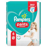 Culotte de protection Extra Large Unisex No. 6, +16 kg, 19 pièces, Pampers