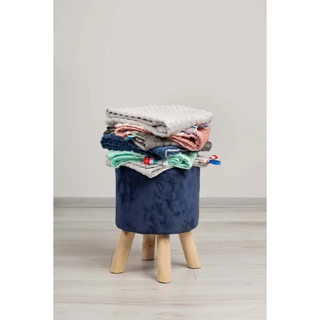 Minky Deken - Egeltjes Mint 75X100