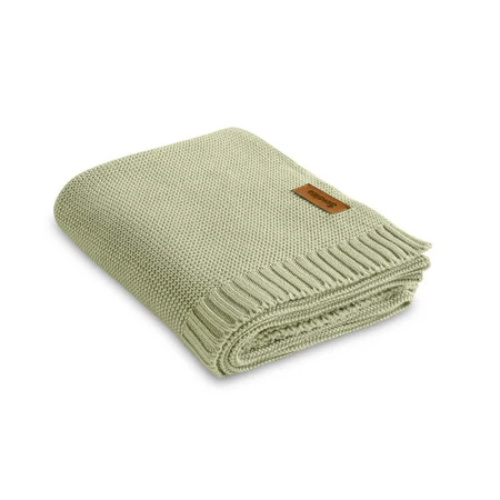 Bamboo and cotton blanket - Olive 80X100