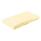 Baumwolllaken mit Gummizug Jersey Gelb 120X60 Sensillo