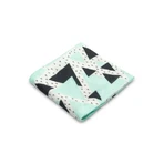 Couche en bambou Triangle vert 75X75