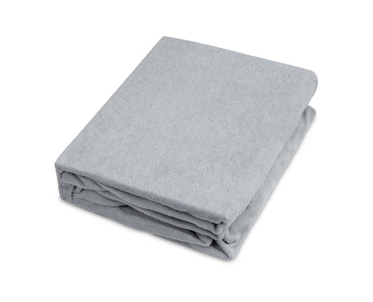 Terry grijs 140X70 cm Sensillo vel met gum