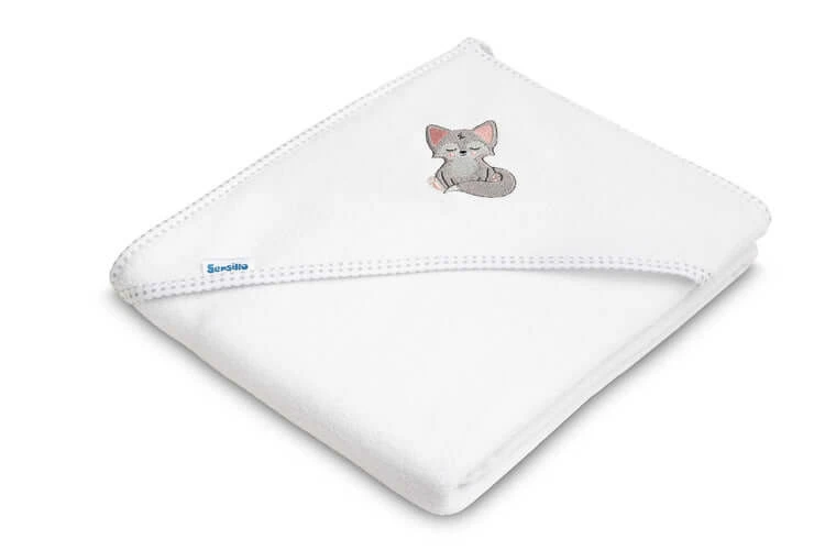 Badhanddoek 100X100 White Wolf