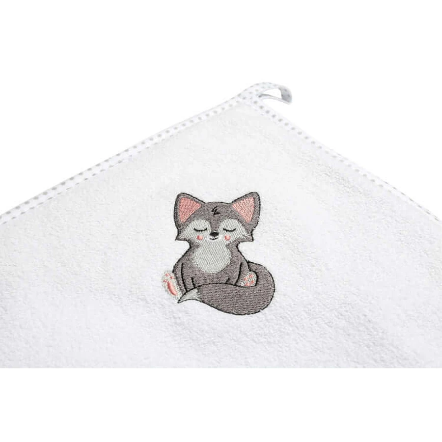 Badhanddoek 100X100 White Wolf