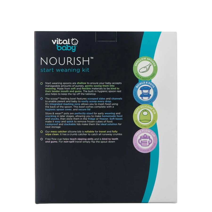 Set di alimentazione iniziale Viola Vital Baby