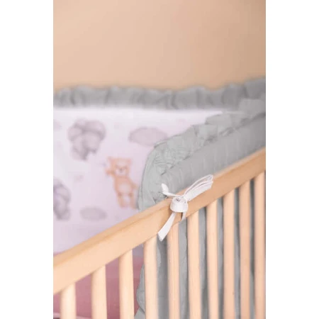 Entourage de lit Teddy Bear Gris Sensillo
