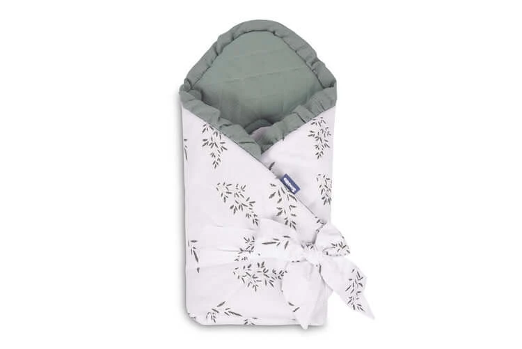 Luier voor afscheiding Muslin groene twijgen 75X75 Sensillo